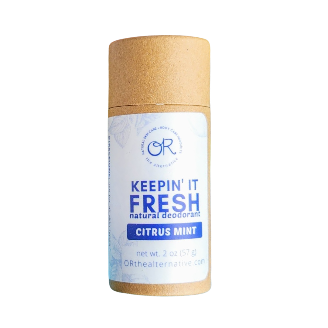 Keepin It Fresh natural deodorant by OR: the alternative