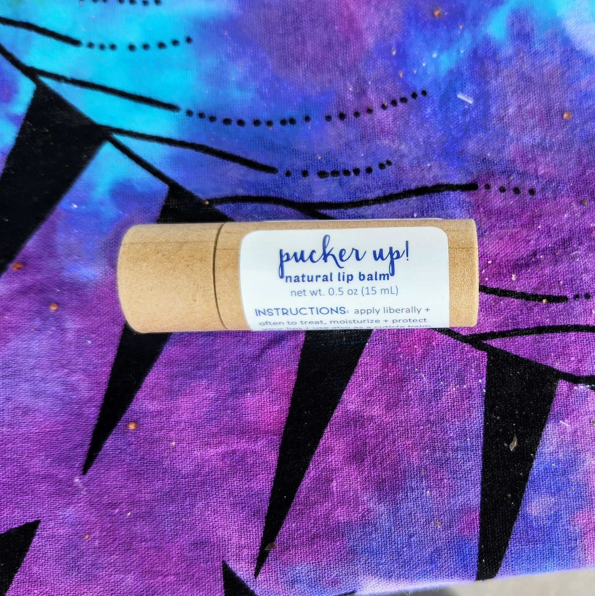 Pucker Up! natural lip balm by OR: the alternative