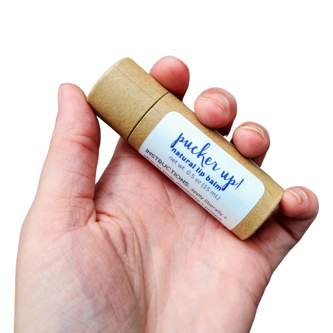 Pucker Up! natural lip balm by OR: the alternative
