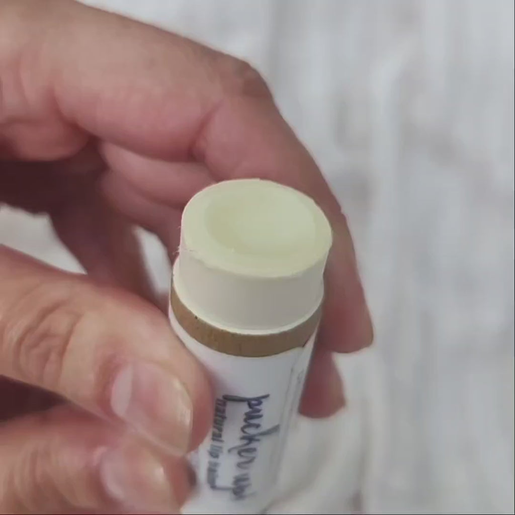 Pucker Up! natural lip balm by OR: the alternative