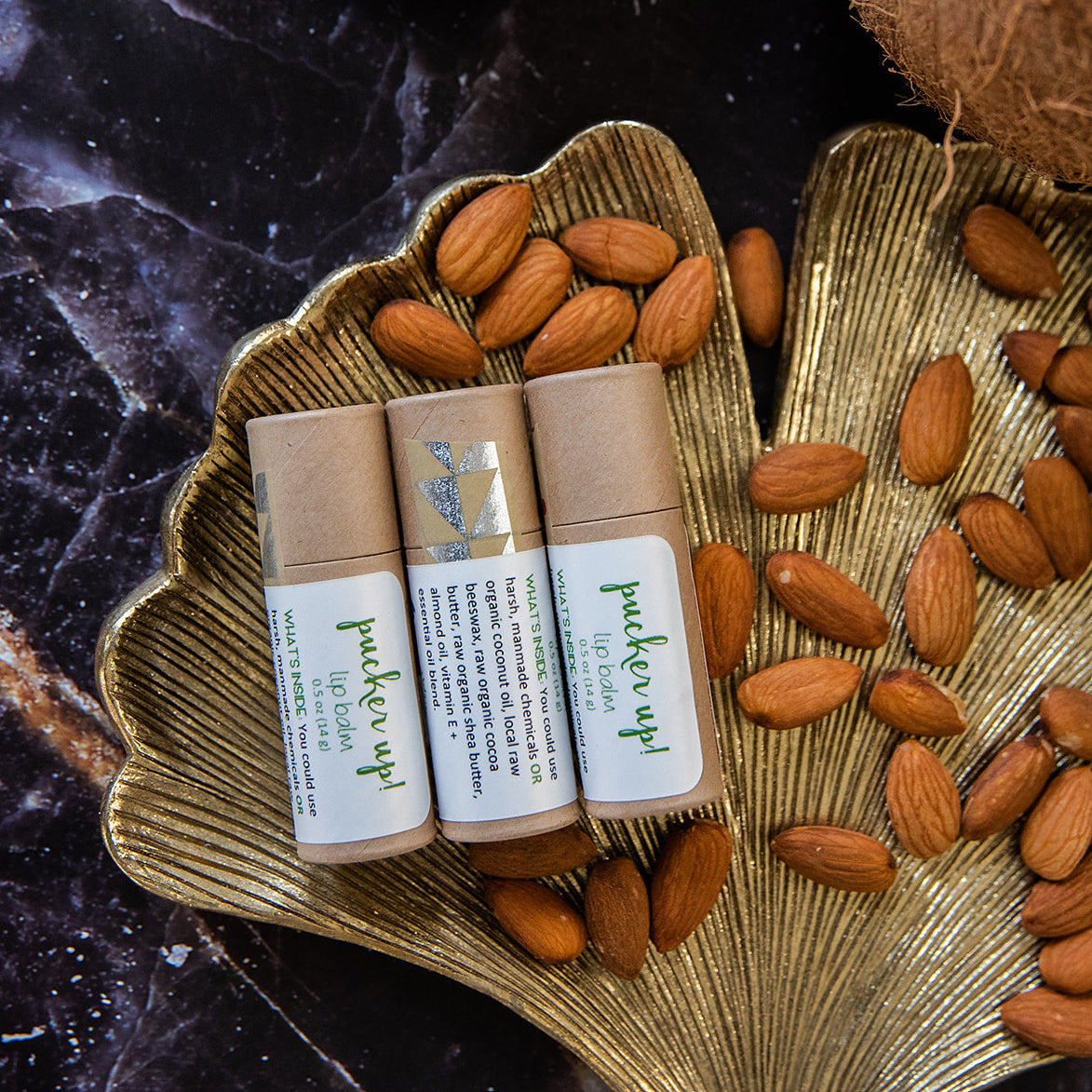 Pucker Up! natural lip balm by OR: the alternative